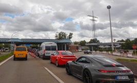 Basel traffic jam